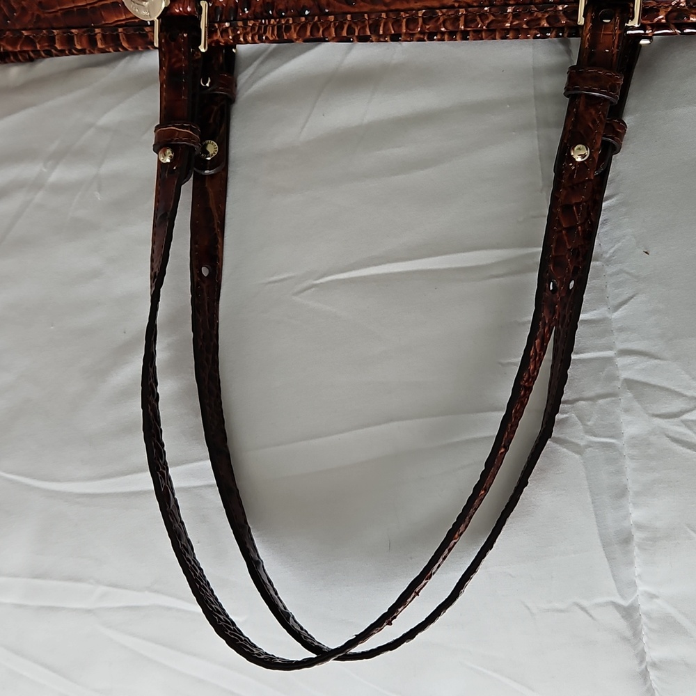 Brahmin Medium Asher Melbourne With Matching Checkbook Wallet - Picture 5 of 13